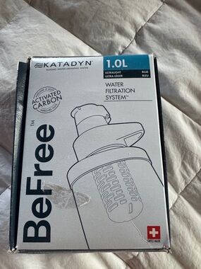 Katadyn BeFree 1.0L Water Filtration System with carbon